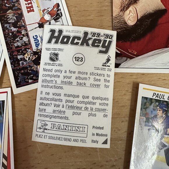Lot Of 72 1989-90 Panini Stickers Hockey - Picture 6 of 6